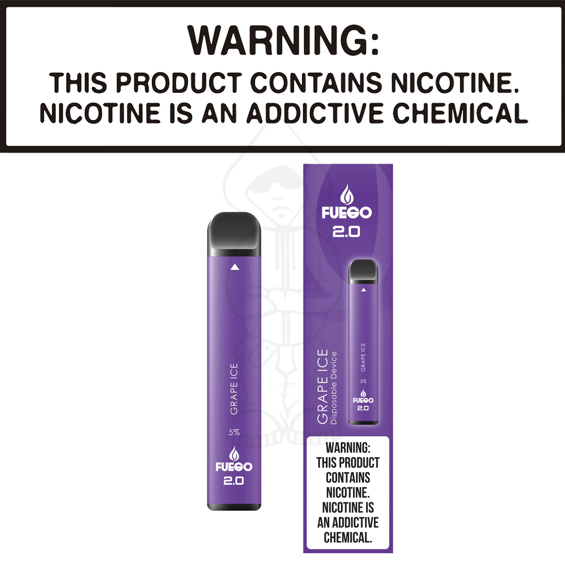 Fuego Stix 2.0 - Grape Ice (Disposable Device)