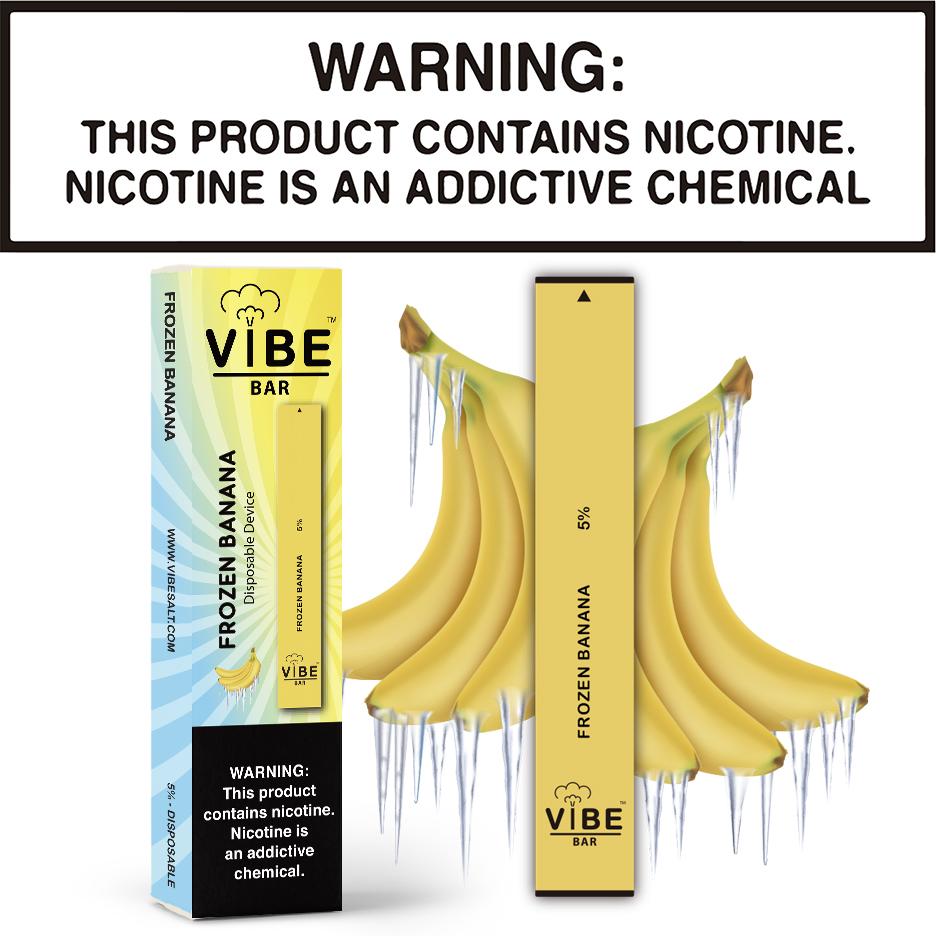 Vibe Bar - Frozen Banana (Disposable Device)