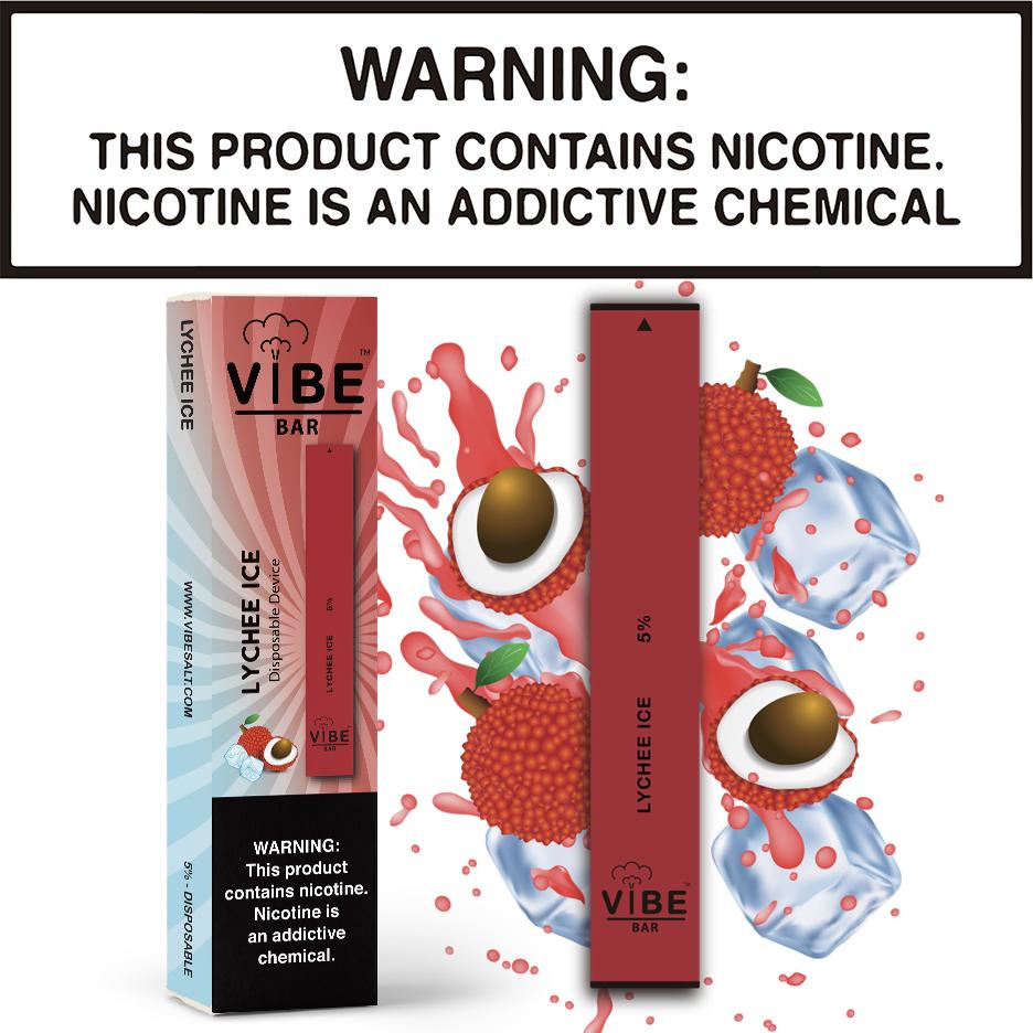 Vibe Bar - Lychee Ice (Disposable Device)