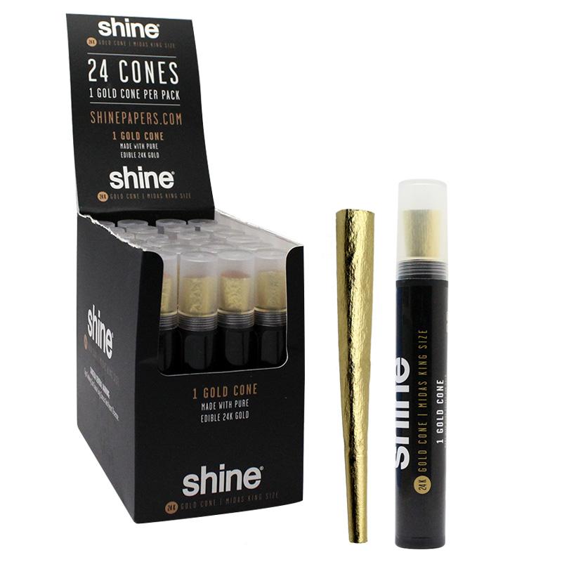 Shine Midas King Size Gold Cone