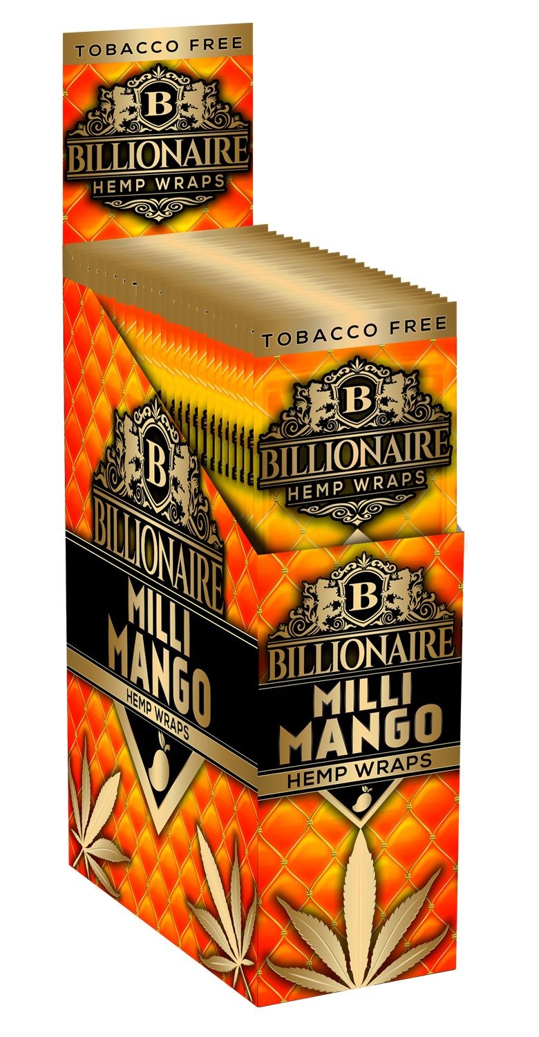 Billionaire Hemp Wraps - Milli Mango