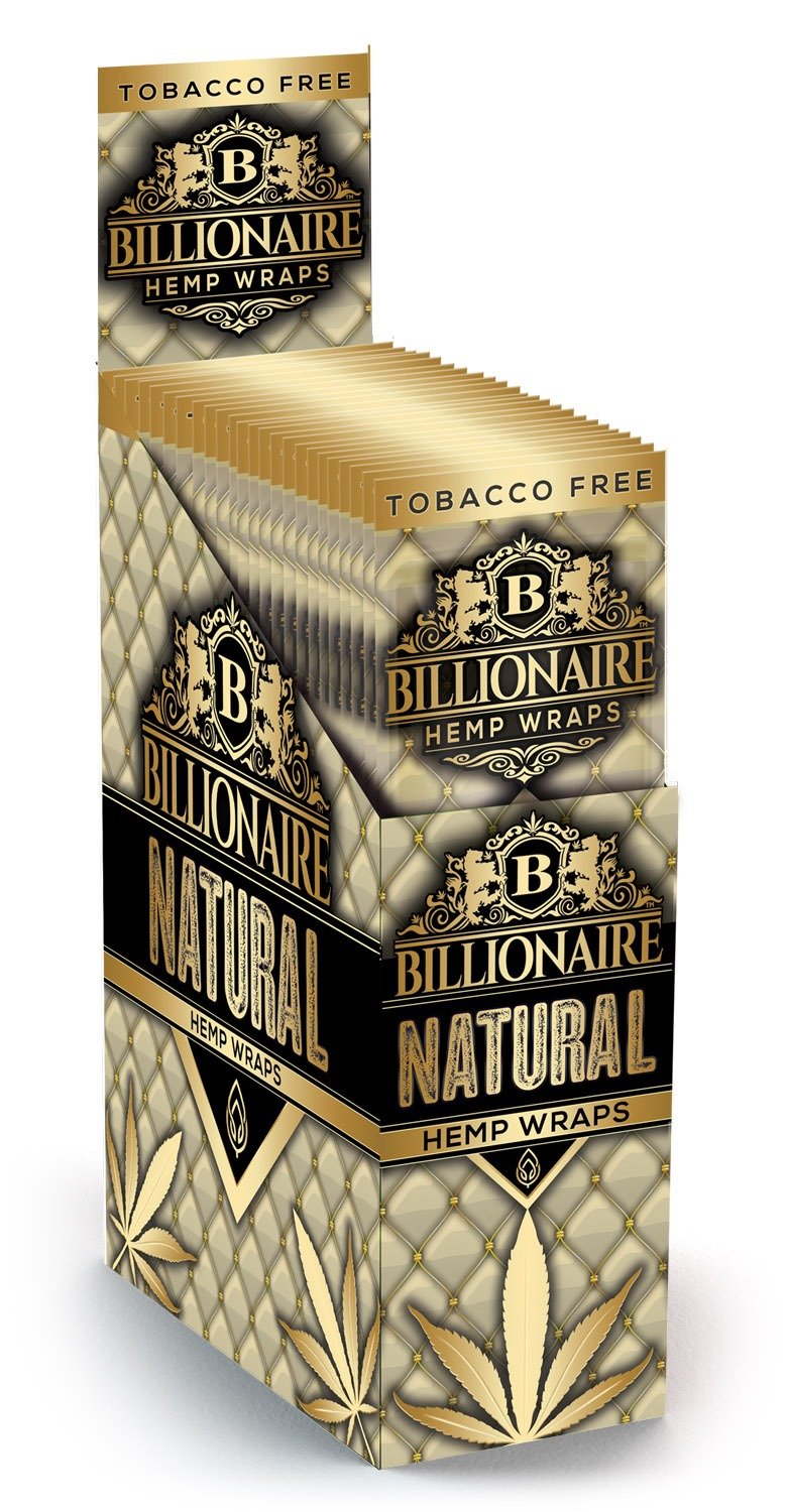 Billionaire Hemp Wraps - Natural