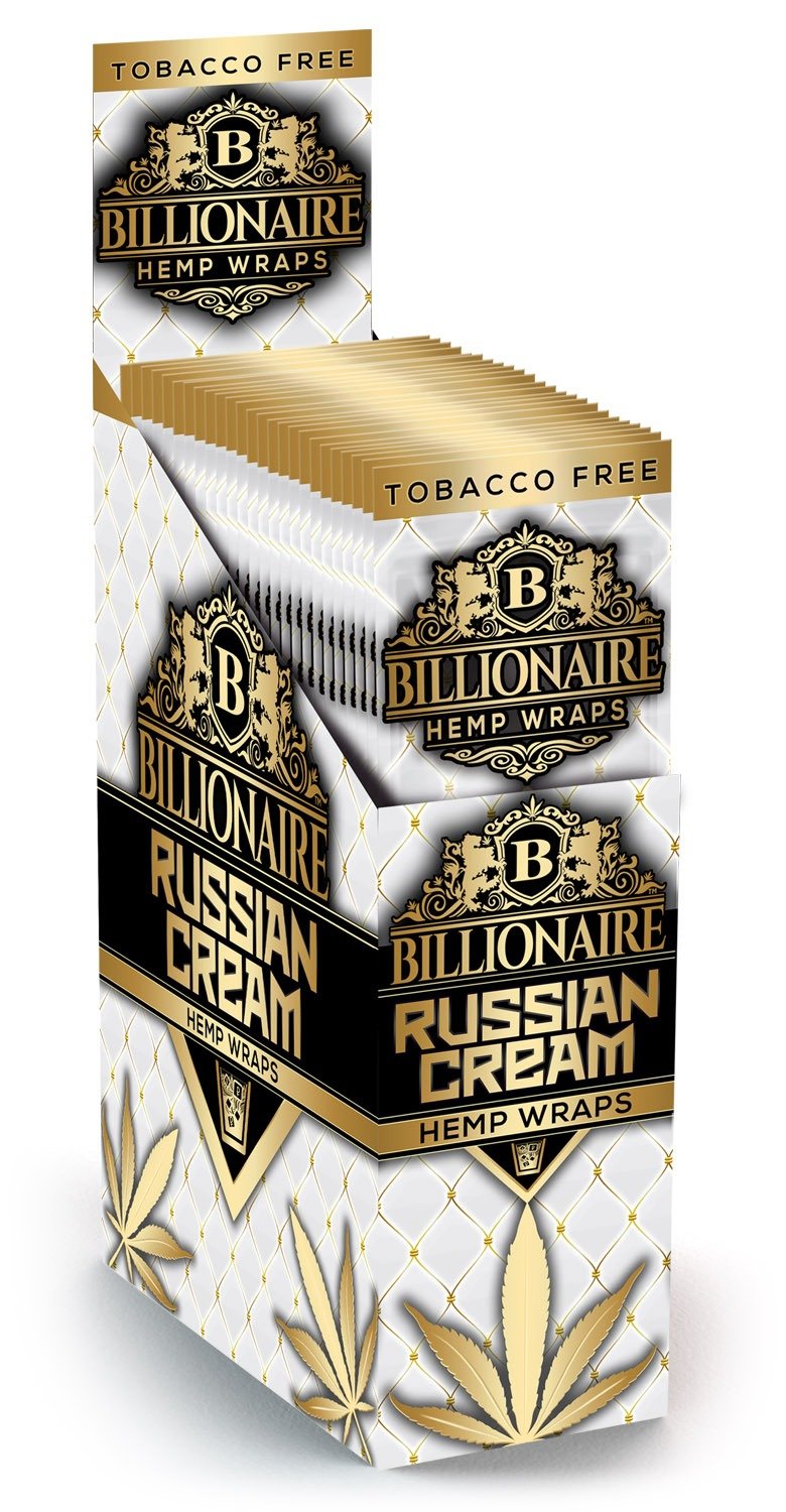 Billionaire Hemp Wraps - Russian Cream