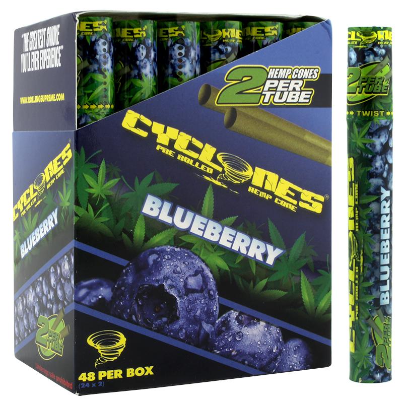 Cyclones Hemp Cone Blueberry Flavor