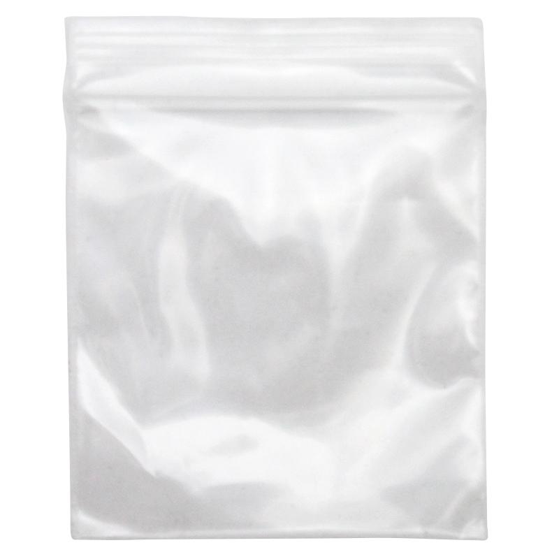 Apple 1515 Clear Plastic Ziplock Baggies