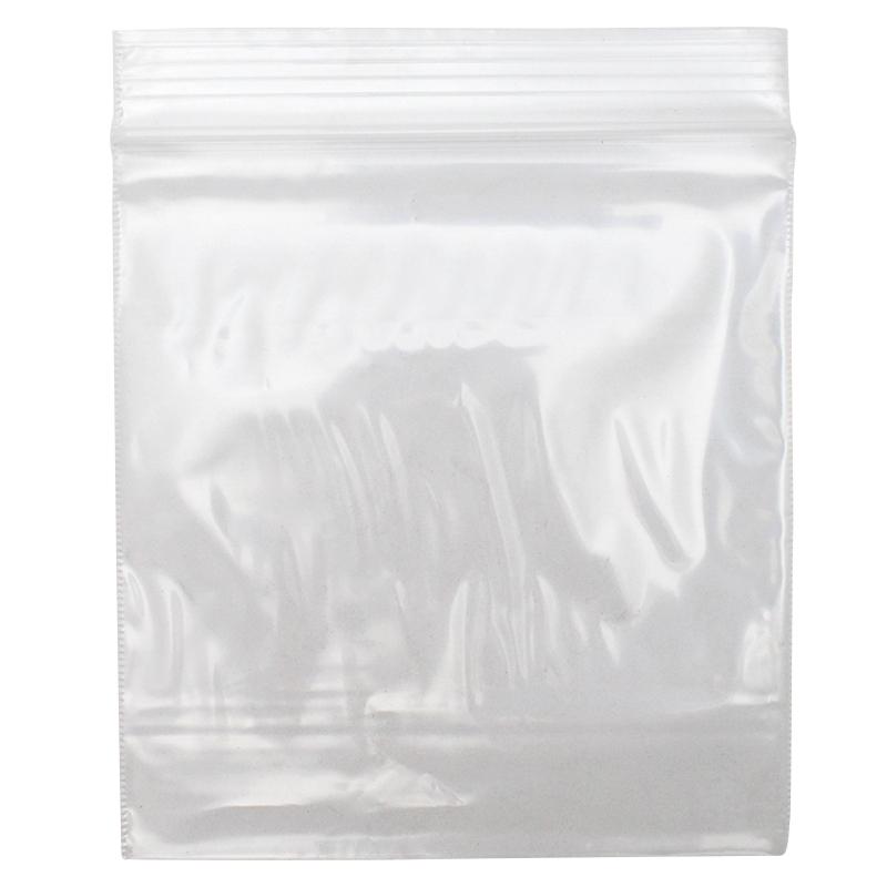 Apple 4040 Clear Plastic Ziplock Baggies