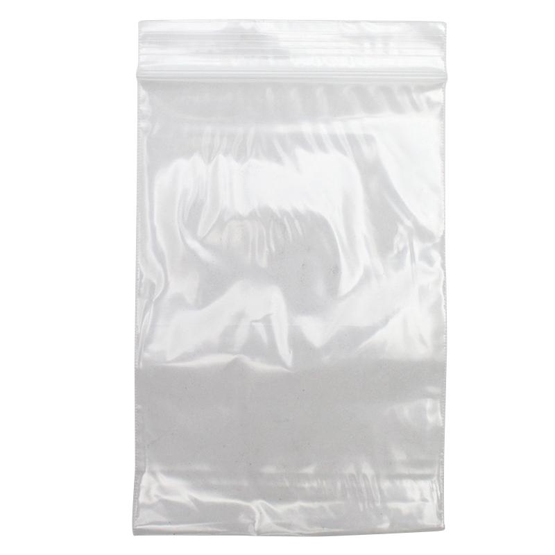 Apple 4060 Clear Plastic Ziplock Baggies