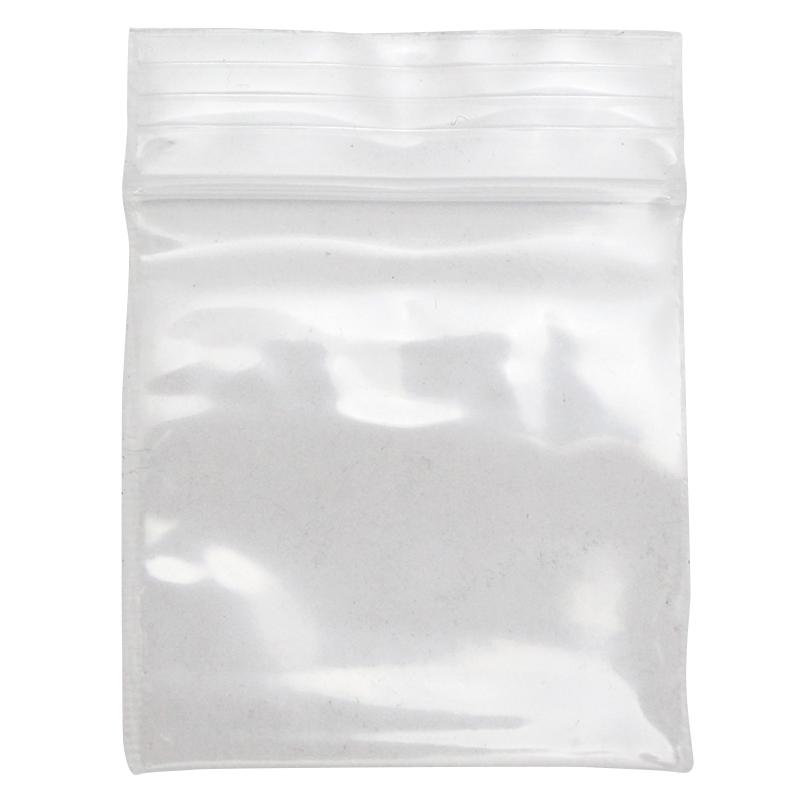 Apple 125125 Clear Plastic Ziplock Baggies