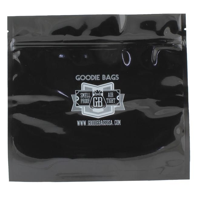 Goodie Bags Smell Proof Ziplock Large Black