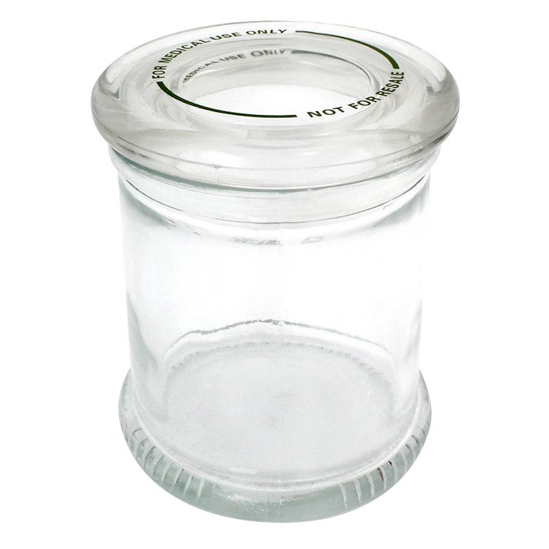 Large Clear Glass Jar