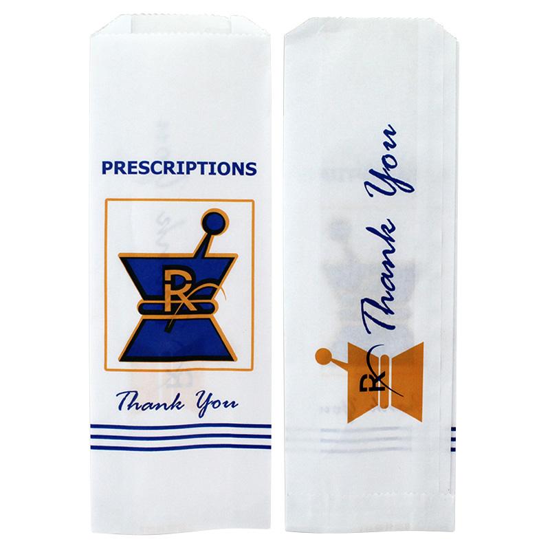 RX Pharmacy Paper Bags Small