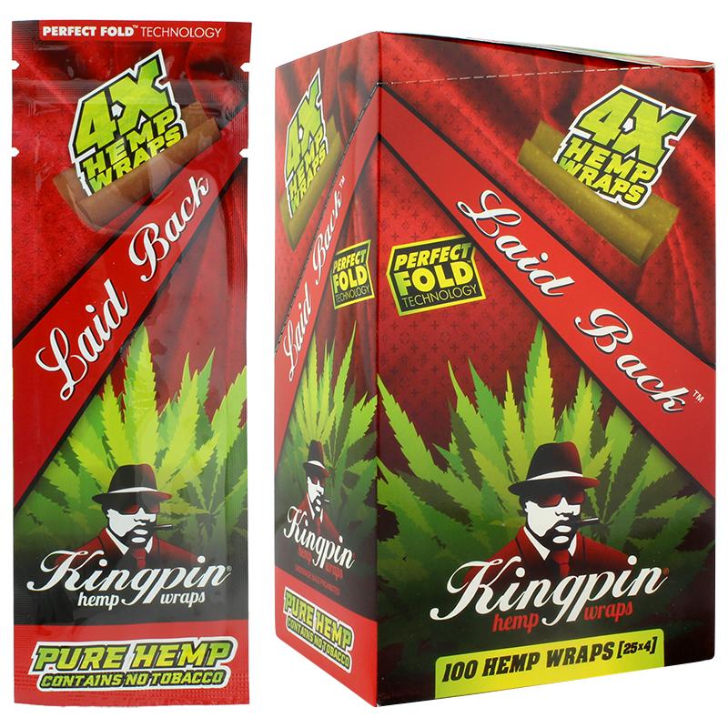 Kingpin Hemp Wrap Laid Back Flavor