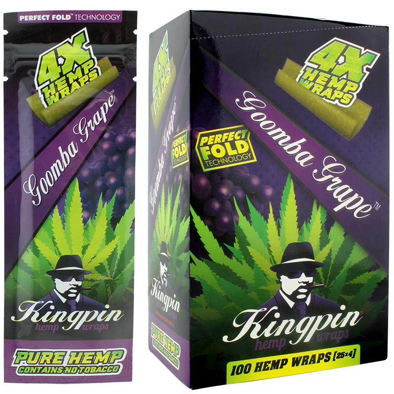 Kingpin Hemp Wrap Goomba Grape Flavor