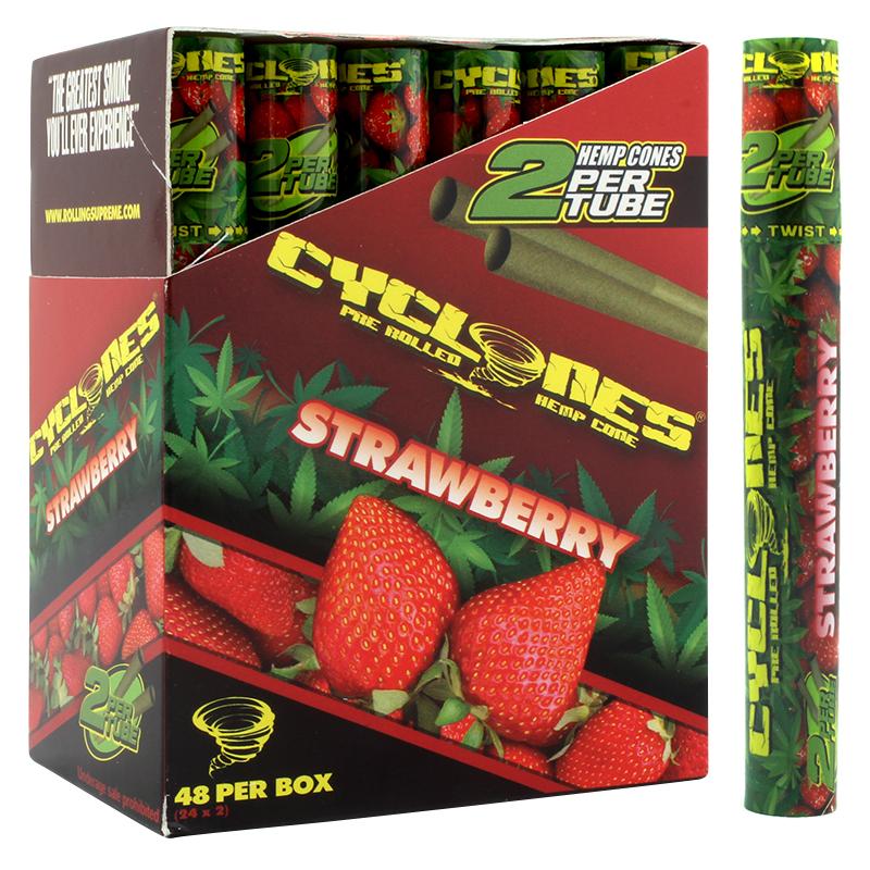 Cyclones Hemp Cone Strawberry Flavor