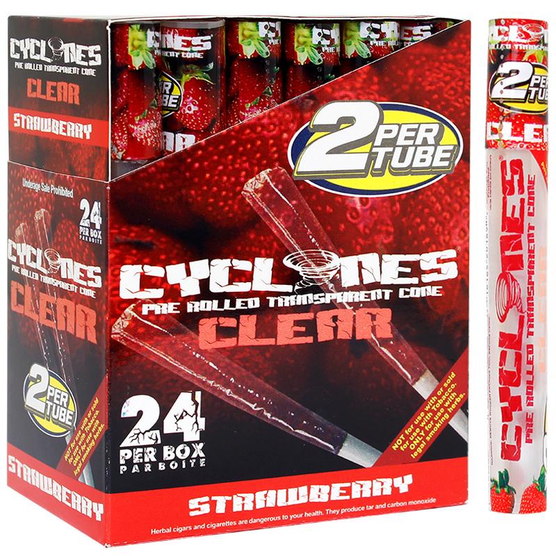 Cyclones Clear Cone Strawberry Flavor