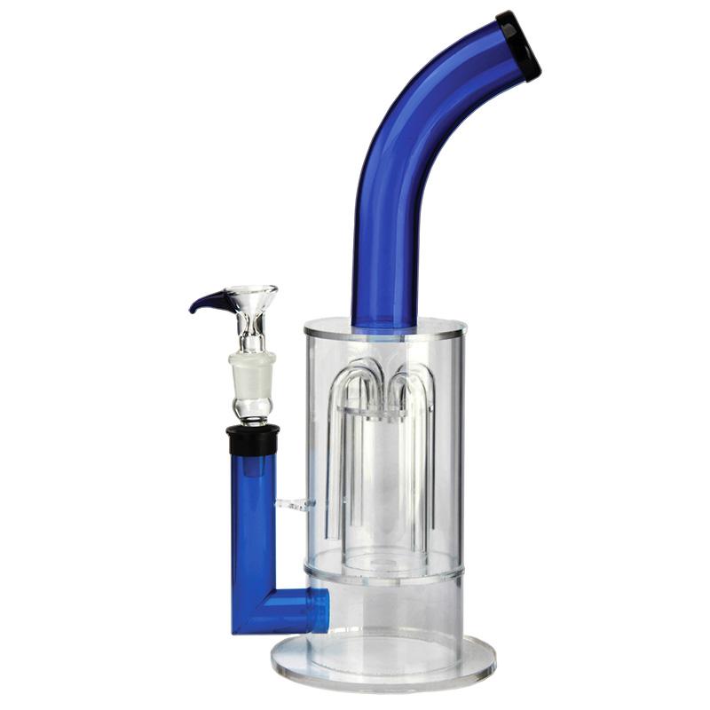 15" Glass Perc Fancy Acrylic Water Pipe