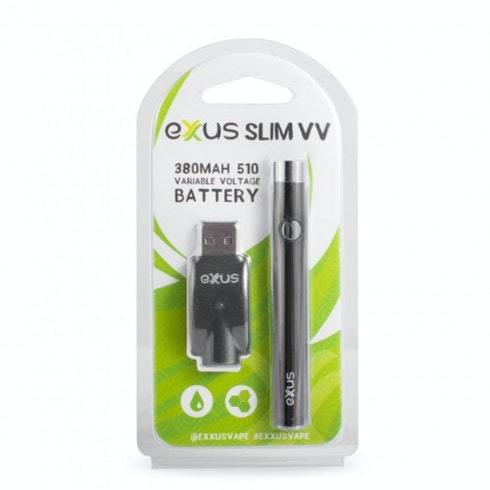 Exxus Slim VV Battery and Charger Blister Pack