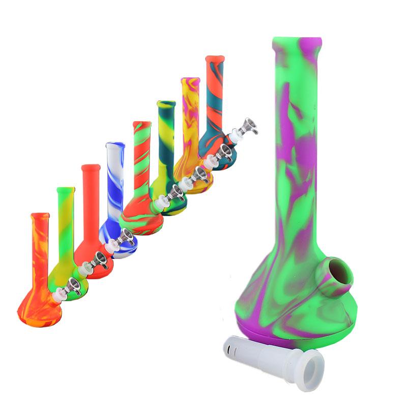 7" Mini Silicone Beaker Water Pipe