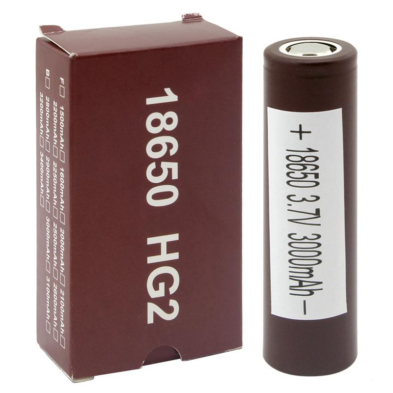 LG 3000mAh 18650 Battery 2-Pack