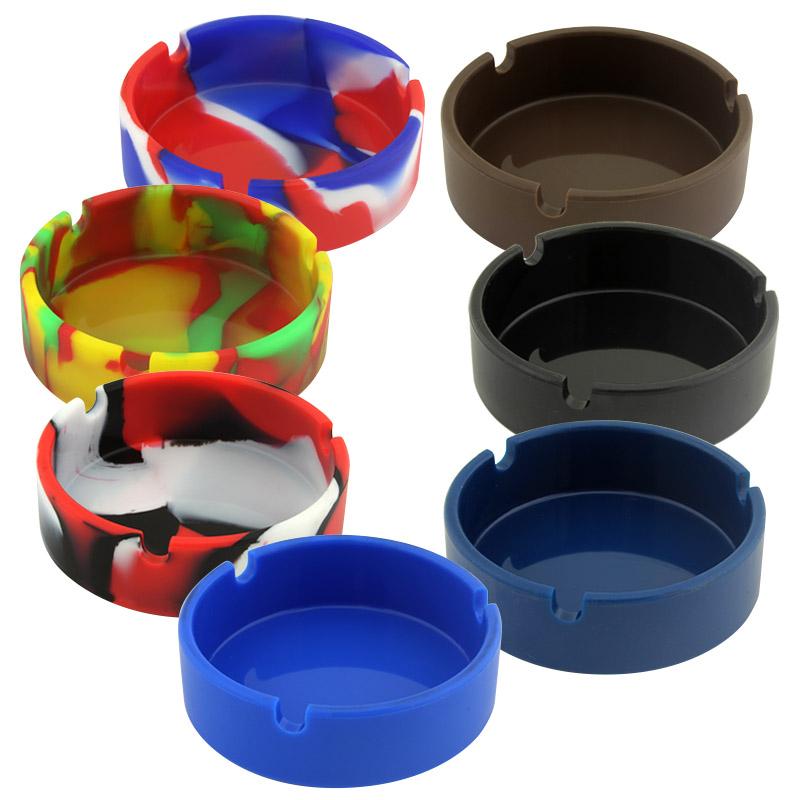 Round Silicone Ashtray