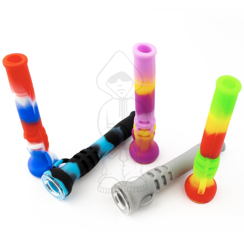 3.5" Silicone One Hitter Glass Bowl