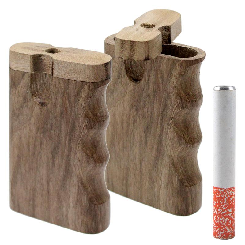 3" Natural Handgrip Wooden Dugout