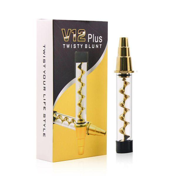 V12 Plus Twisty Glass Blunt