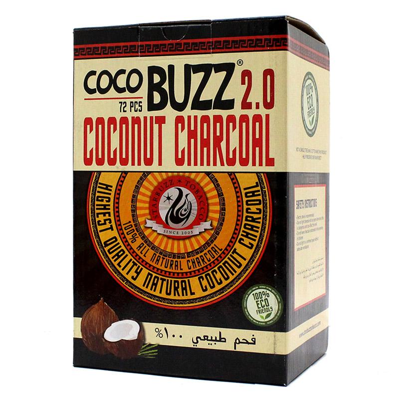 Starbuzz CocoBuzz 2.0 Hookah Charcoal 72 Pcs