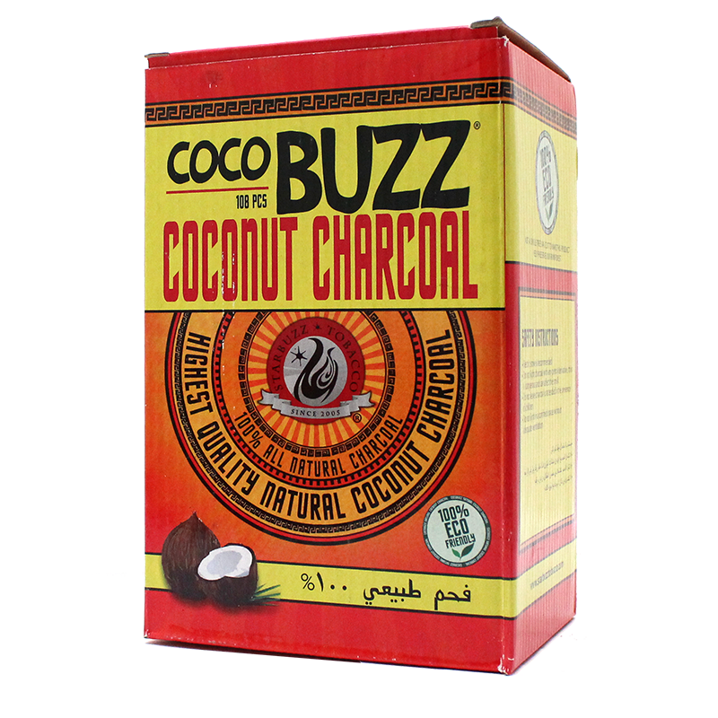 Starbuzz CocoBuzz Hookah Charcoal 108 Pcs