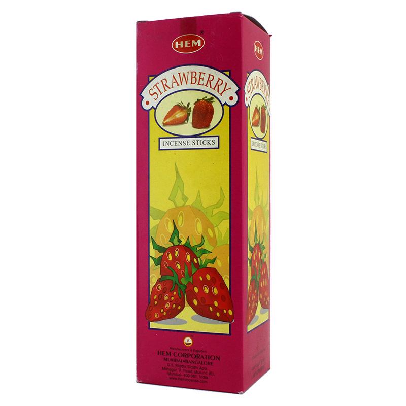 Hem Strawberry Incense Sticks 120 Box