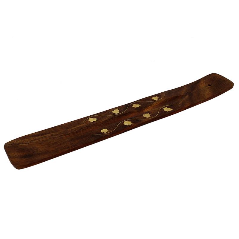 Leaves Wooden Incense Holder