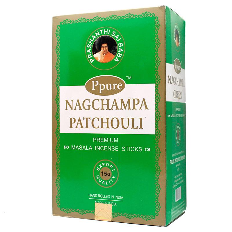 Ppure NagChampa Patchouli 15g Incense