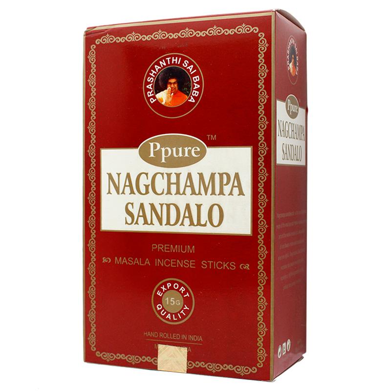 Ppure NagChampa Sandalo 15g Incense