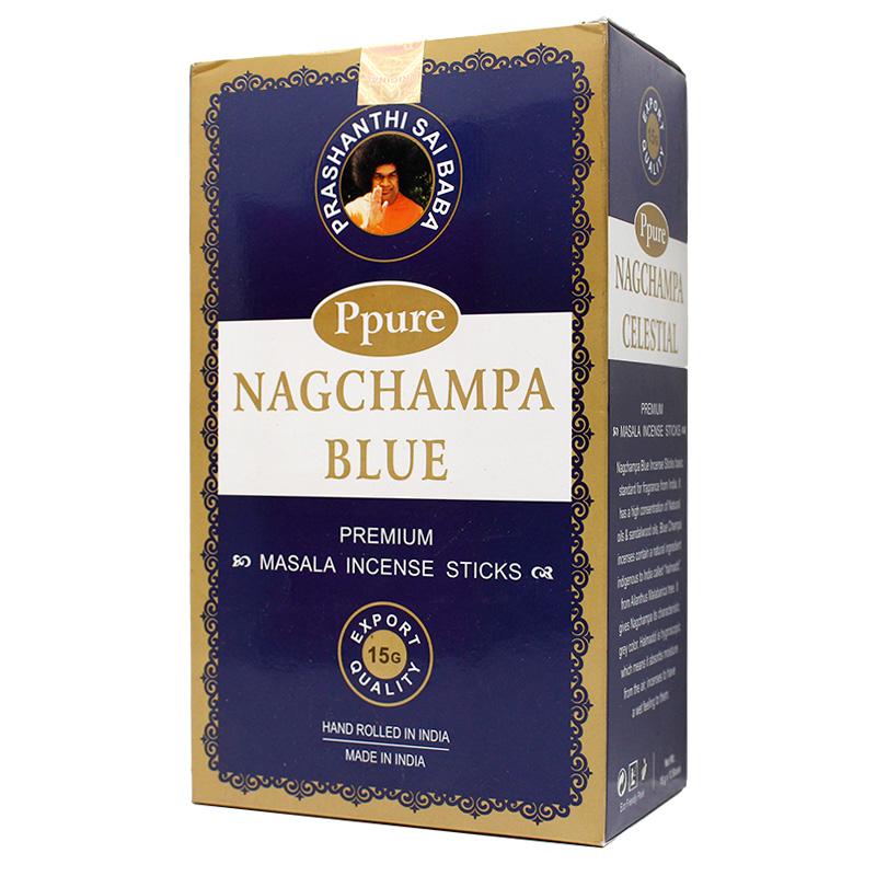 Ppure NagChampa Blue 15g Incense