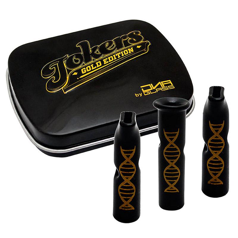 Tokers Gold Edition Glass Tips Kit by DNA Glass