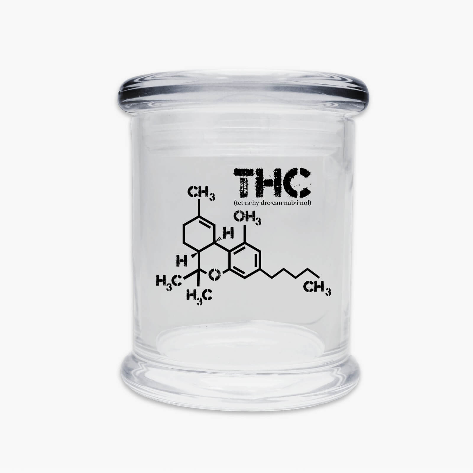 Juggz THC Molecule Glass Jar