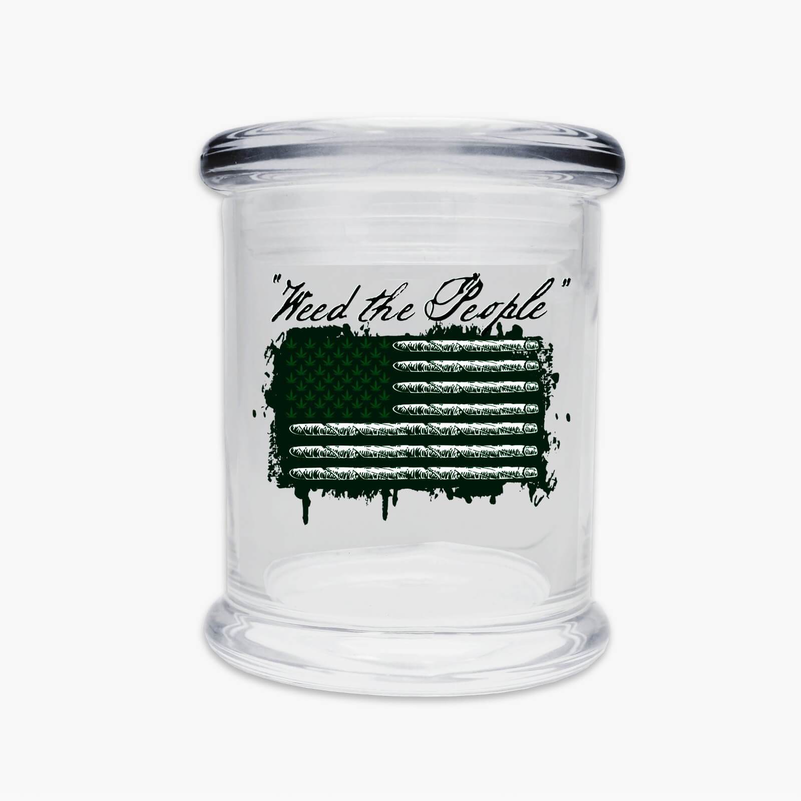 Juggz Weed the People Glass Jar