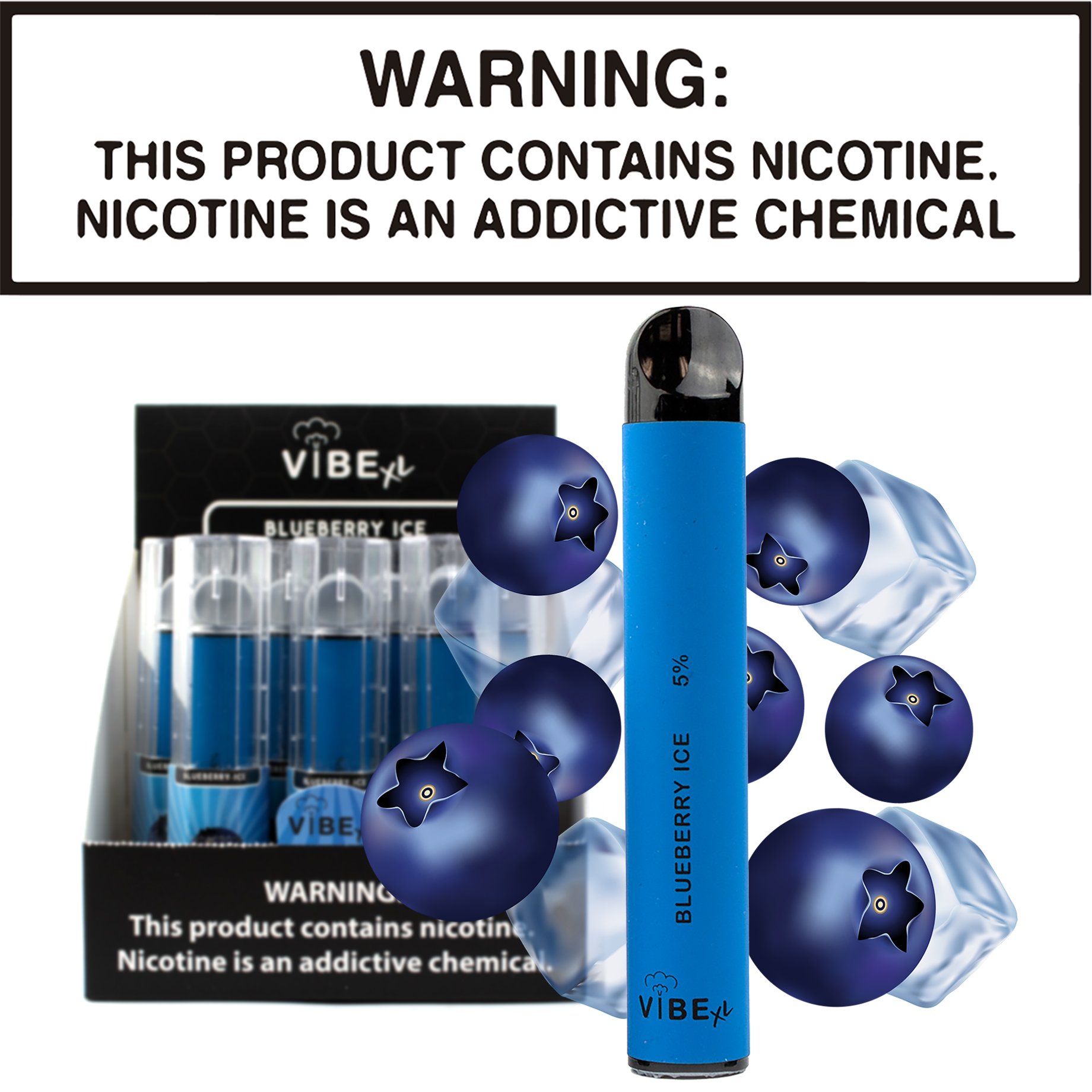 Vibe XL - Blueberry Ice (Disposable Device)