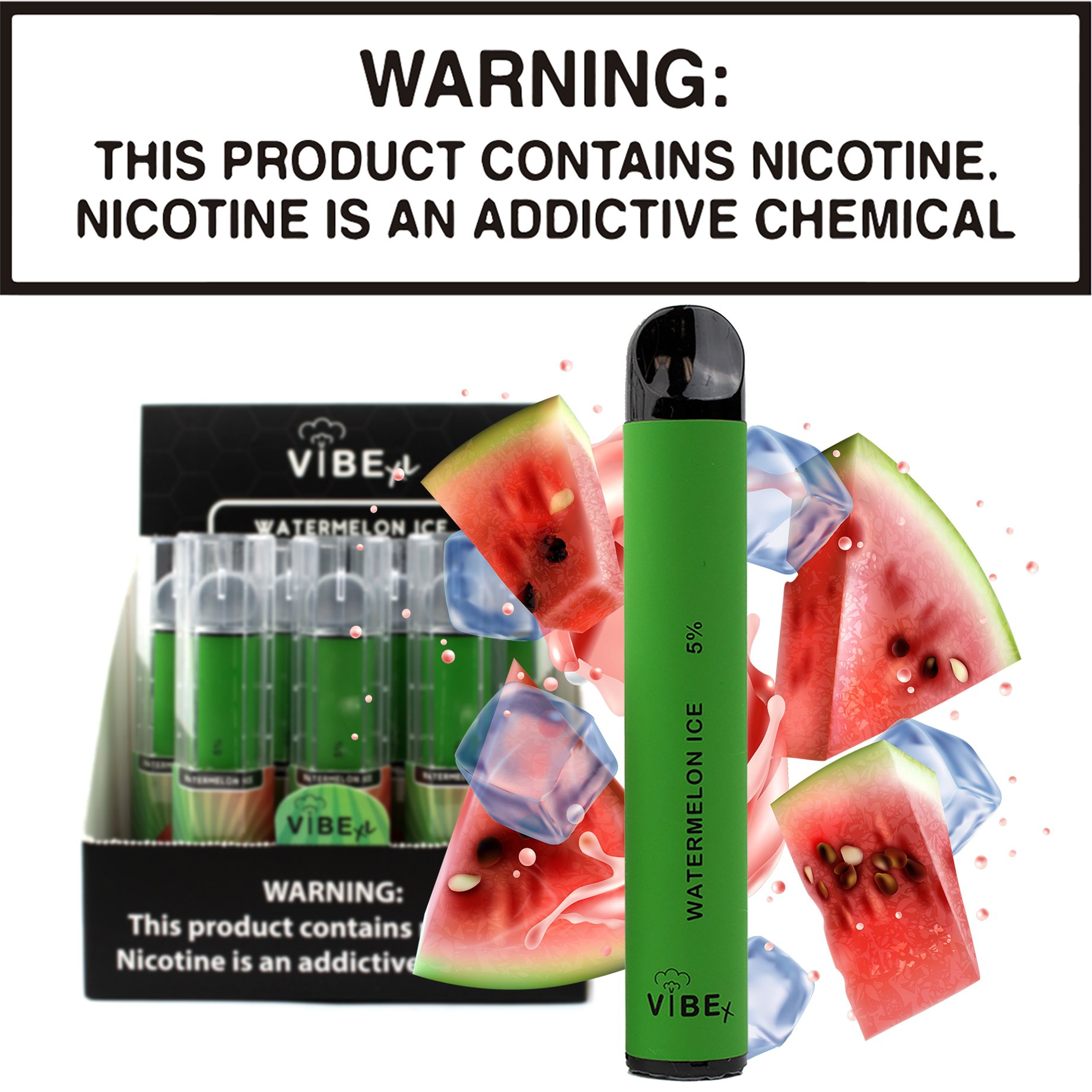 Vibe XL - Watermelon Ice (Disposable Device)