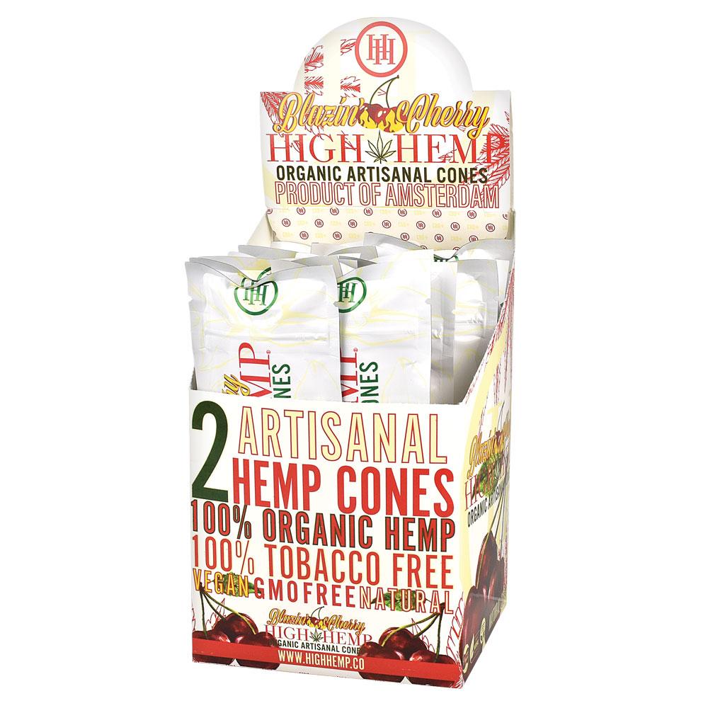 High Hemp Blazin' Cherry Organic Cones