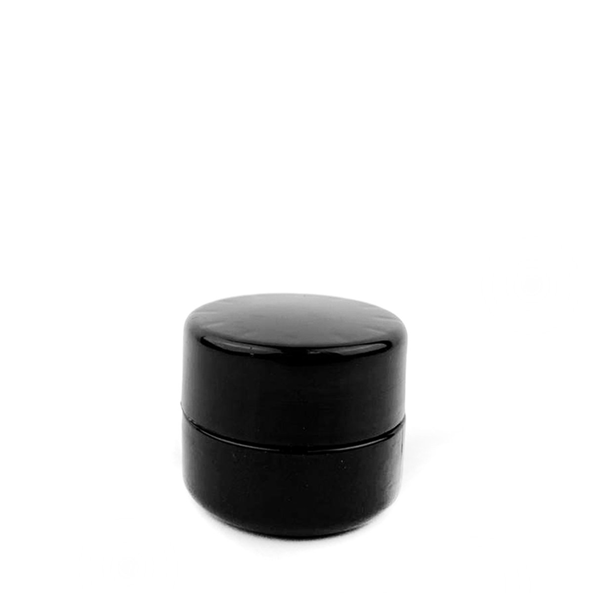 5mL Black UV Glass Child Resistant Jar Container