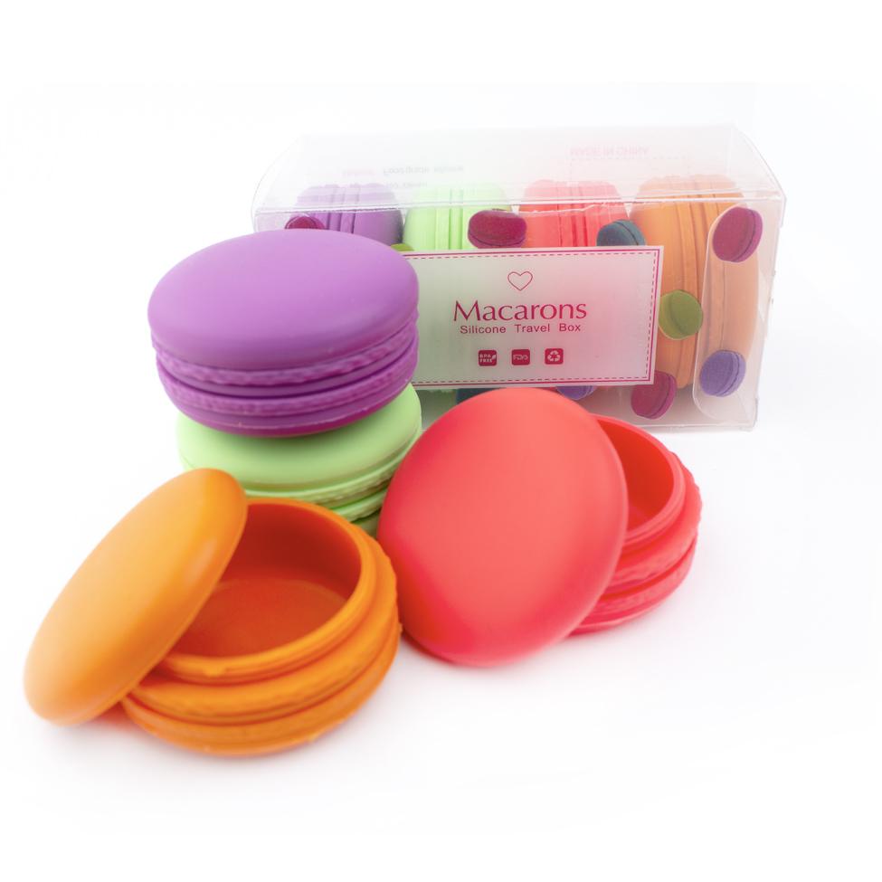 Macaron Silicone Container Jar