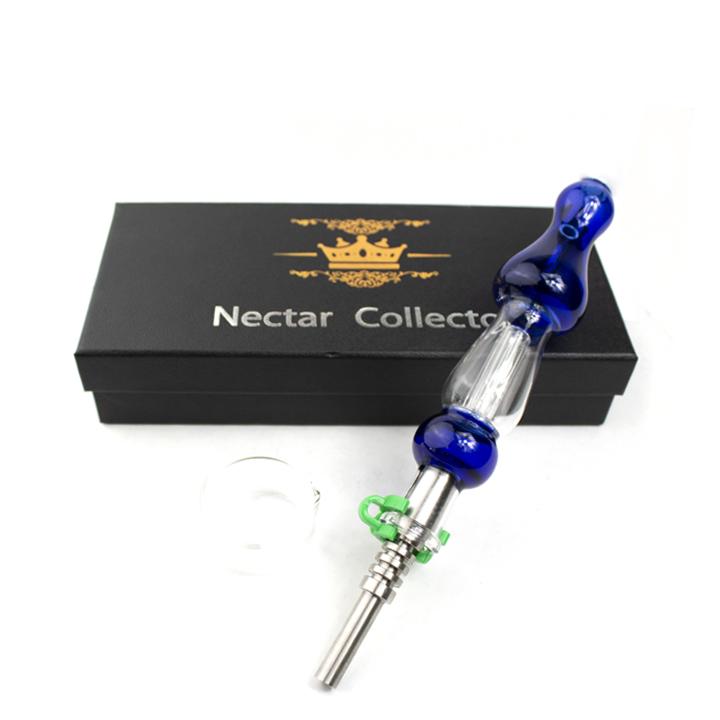 Straw Style 14mm Nectar Collector with Titanium Tip