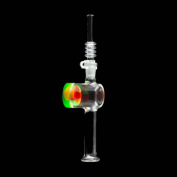 7.5" Glass Nectar Collector with Silicone Jar