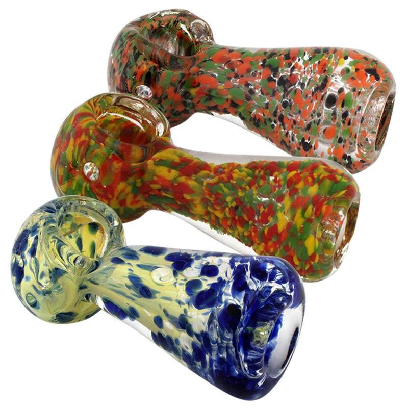 3.5" Frit Glass Hand Pipe