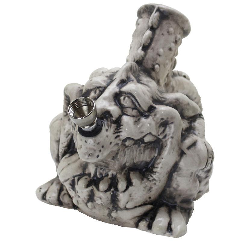 6" Troll Ceramic Water Pipe