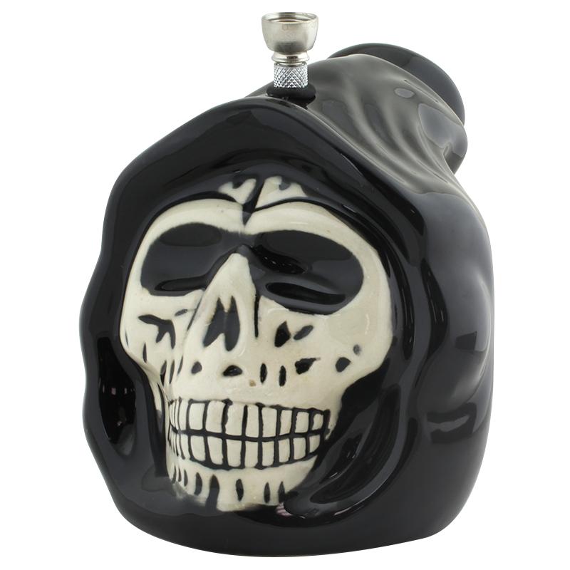 7" Death #5 Ceramic Water Pipe