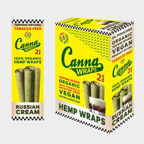 Canna Wraps Russian Cream- 24ct.