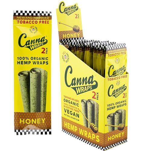 Canna Wraps Honey - 24ct.