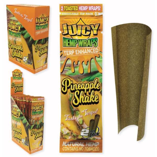 Juicy Jay's Pineapple Shake Hemp Wraps